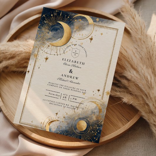 Dark Astrology Wedding 招待状