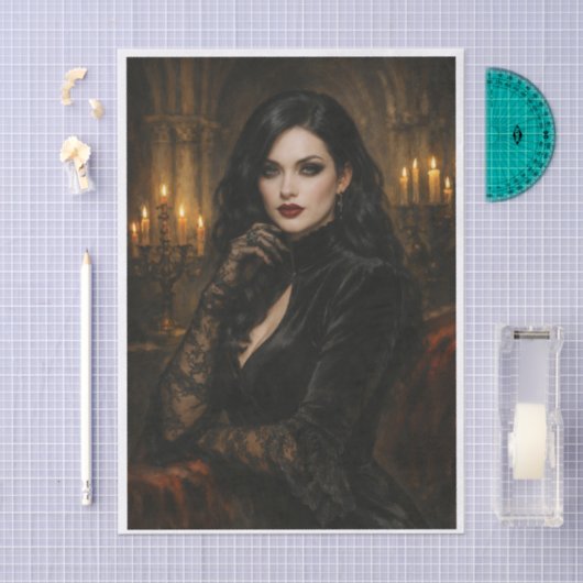 Dark Beauty  薄葉紙 (クラフト)