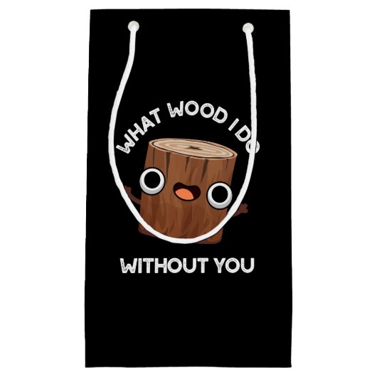 Dark BGを押さずに私がおもしろいやること スモールペーパーバッグ (正面)