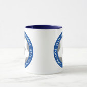 Dark Blue – Classic Football Dad Mug マグカップ (中央)