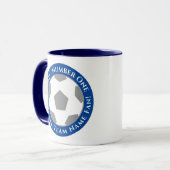 Dark Blue – Classic Football Dad Mug マグカップ (正面左)