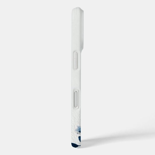 Dark Blue Flowers  Case-Mate iPhoneケース (裏面 / 右)