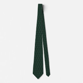 Dark Blue-Green Medieval Dragons Neck Tie ネクタイ