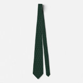 Dark Blue-Green Medieval Dragons Neck Tie ネクタイ (正面)