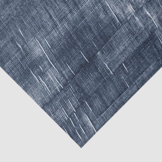 Dark Blue Jean Faux Denim (not actual denim) 薄葉紙 (詳細)