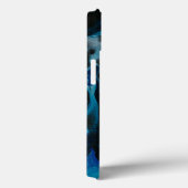 Dark blue psychedelic liquid Case-Mate iPhoneケース (裏面 / 右)