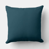 Dark Blue Solid Color, Cushion, Simple, Modern クッション (裏面)