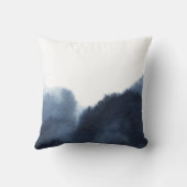 Dark Blue Watercolor soft クッション (裏面)