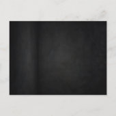 Dark Blush Pink Lily Arched Save the Date 案内ポストカード (裏面)