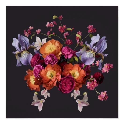 Dark Botanical Bloom ポスター (正面)