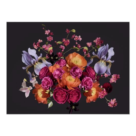 Dark Botanical Bloom ポスター (正面)