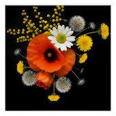 Dark Botanical Bloom ポスター (正面)