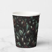 Dark Botanical Easter Paper Cups – Moody 紙コップ (右)