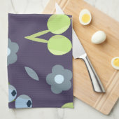 Dark Botanical Kitchen Towel キッチンタオル (四つ折り)