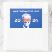 Dark Brandon 2024の作成 長方形シール (バッグ)