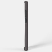 Dark Brown Arch Frame Photo Monogram Samsung Galaxyケース (右側面)