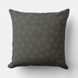Dark brown decorative cushion クッション