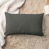 Dark brown decorative cushion ランバークッション (ブランケット)