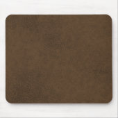 Dark Brown Leather Texture Pattern Background マウスパッド (正面)