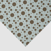 Dark Brown Micro Floral Sage green 薄葉紙 (詳細)