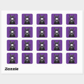 Dark Bunny – Gothic Easter Art - Autocolante スクエアシール (シート)