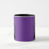 Dark Bunny – Gothic Easter Art - caneca マグカップ (中央)