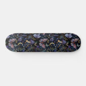 Dark Butterfly Botanical Celestial Skateboard スケートボード (横)