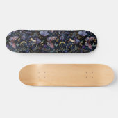Dark Butterfly Botanical Celestial Skateboard スケートボード (横)