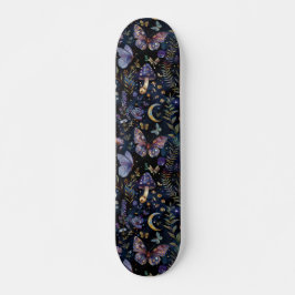 Dark Butterfly Botanical Celestial Skateboard スケートボード