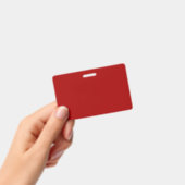 Dark Candy Apple Red Solid Color バッジ (手持ち)