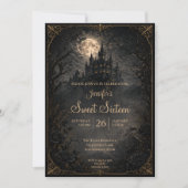 Dark Castle Gothic Sweet 16 招待状 (正面)