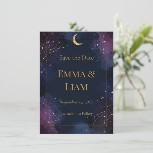 Dark Celestial Save the Date | Gold Constellations (スタンド正面)