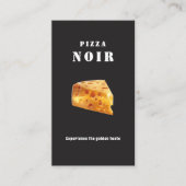 Dark Charcoal Pizza Restaurant Golden Cheese Shop 名刺 (正面)