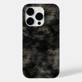 Dark Charcoal Smoke Grunge Texture iPhone Case Case-Mate iPhone 14 Proケース