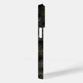 Dark Charcoal Smoke Grunge Texture iPhone Case Case-Mate iPhoneケース (裏面 / 右)