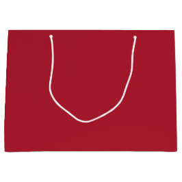 Dark Christmas Red Elegant Large Gift Bag ラージペーパーバッグ