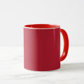 Dark Christmas Red Festive Holiday Combo Mug マグカップ (正面右)