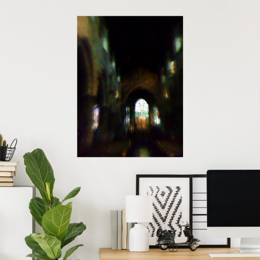 Dark Church ポスター (ホームオフィス)