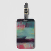 Dark colorful abstract blend ラゲッジタグ (正面縦)