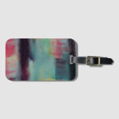 Dark colorful abstract blend ラゲッジタグ (正面横)