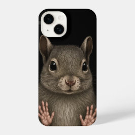 Dark Cottagecore Gray Squirrel Phone Case  iPhone 14ケース