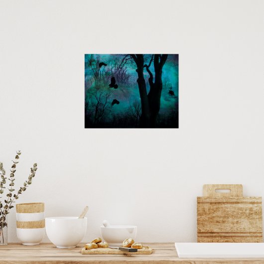 Dark Crow Fantasy ポスター (キッチン)