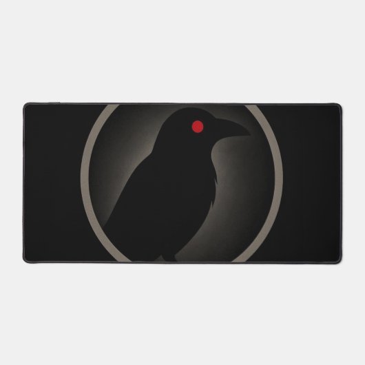 Dark Curiosity logo design デスクマット (正面)