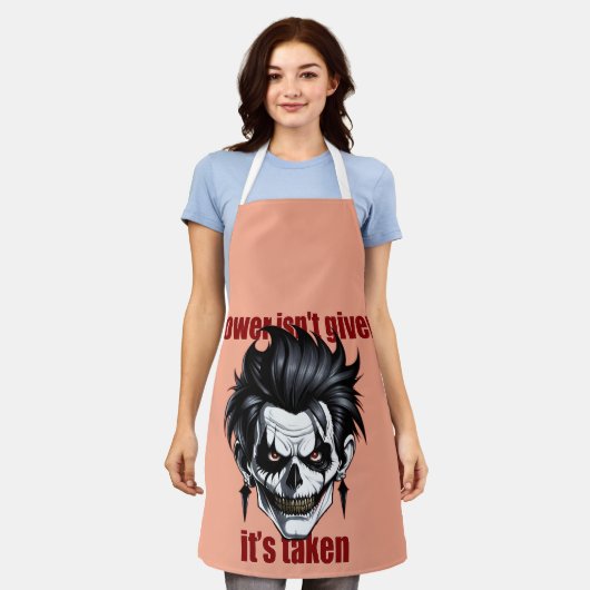 Dark Dominance  エプロン (着用した状態)