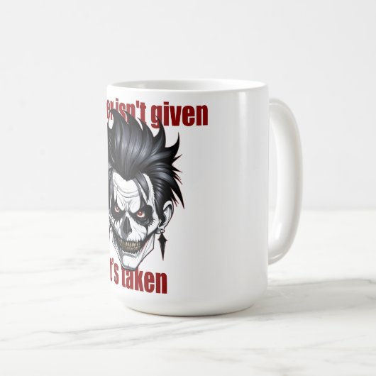 Dark Dominance コーヒーマグカップ (正面右)