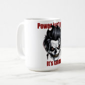 Dark Dominance コーヒーマグカップ (正面左)