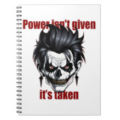 Dark Dominance ノートブック (正面)