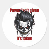 Dark Dominance ラウンドシール (正面)