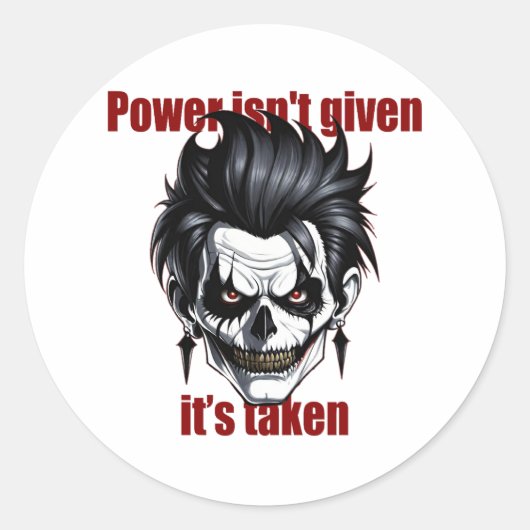 Dark Dominance ラウンドシール (正面)