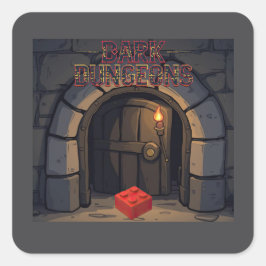 Dark Dungeons sticker  スクエアシール